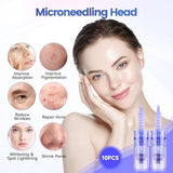 Micro Needles Cartridges For Dr.Pen Ultima A6 Microneedling Pen, 12Pin/36Pin/42Pin (36Pin Needles, 10PCS)