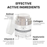 Retinol Face Cream with Hyaluronic Acid & Vitamin E  Day & Night use