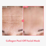 Real Collagen Fit, Hydrolyzed Collagen Wrapping Mask, Peel Off Facial Mask for elasticity, Korean Skin Care, 50ml, 1.69 fl. oz.