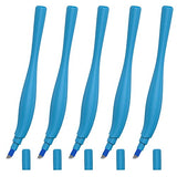 10Pcs/Pack Microblading Disposable Pen 14F Needles Manual Eyebrow Tattoo Pen