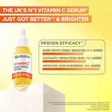 Garnier SkinActive Vitamin C Reduces Dark Spots & Evens Skin Tone, Serum 30ml