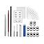 Microblading Kit Eyebrow Microblading Manual Tattoo Pen and Microblading Needles RS RL 14 Pin 18U