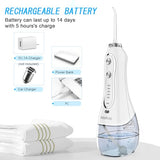 Water Flosser Professional Cordless Dental Oral Irrigator - 300ml Reservoir