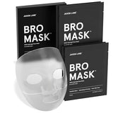 Korean Face Mask for Men: 2 Pc. Hydrating Anti Aging with Vitamin C, E, Hyaluronic Acid (4 Pack)