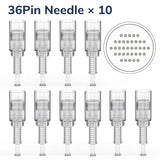 36 Pin Micro Needle Cartridge for Microneedling Derma Pen,(10pcs 36pin Needles)