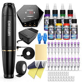 Tattoo Kit, Wormhole Tattoo Kit Tattoo Supplies, 58 Piece Set