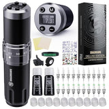 Dragonhawk Wireless Tattoo Gun Kit, Adjustable 7 Strokes Length for Beginners