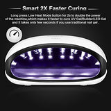 UV Led Nail Lamp, 48W UV Nail Dryer with 4 Timers Sensor and Double Speed Drying