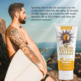 SPF 30+ Tattoo Sun Protection - UVA/UVB Sun Rays Protection,Water Resistant, 60ml