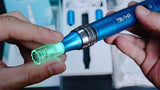 TBPHP P20RL Derma pen Wireless with 25 Replacement Cartridges And 7 Speed Dermapen with 3 Batteries