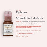 Tina Davies Professional Eyebrow PIgments - High Retention - 1/2oz