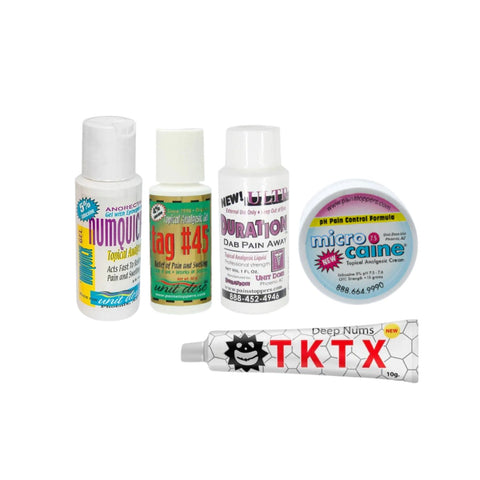 Topicals & Comfort Pro Bundle (Brows, Lips, Liner)