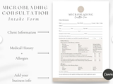 3 Microblading Form Bundle