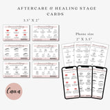 14 Permanent makeup forms, PMU consent form, makeup consultation, PMU aftercare card, lip blush form, microblading, beautician form pack