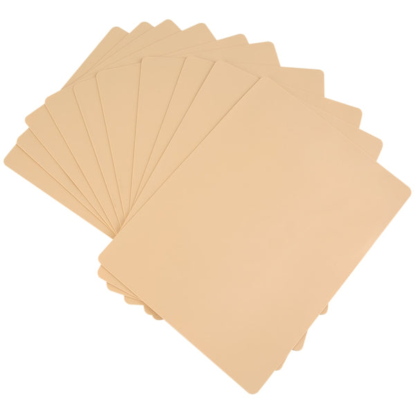 10 pcs Blank Tattoo Practice Skin Sheet – colourtouch