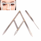 2 Styles Pro Golden Ratio Measure Microblading SS